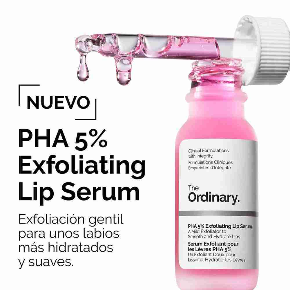 PHA 5% EXFOLIATING LIP SERUM (SUERO EXFOLIANTE DE LABIOS QUE HIDRATA Y REPARA)